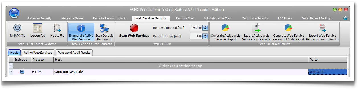 ESNC Penetration Testing Suite - SAP Security Scanner